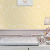 Papel Chuva De Flores Amarelo